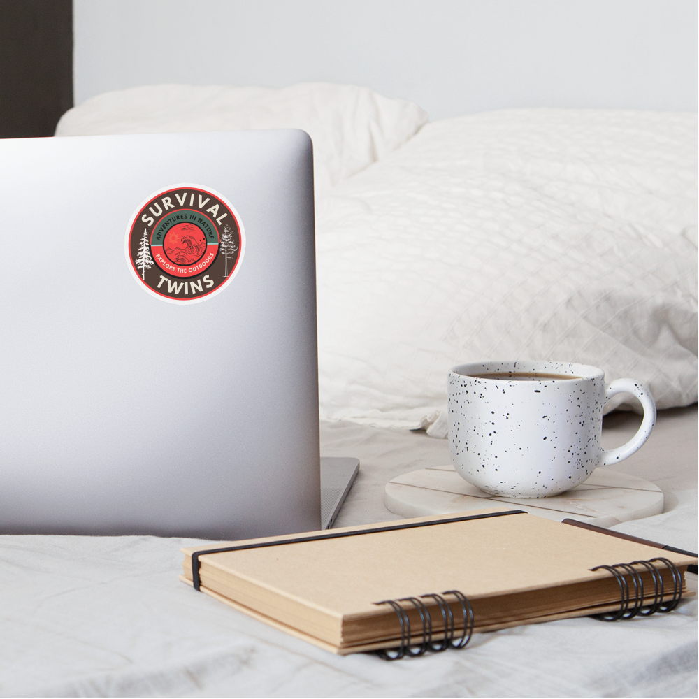 Sticker - white matte