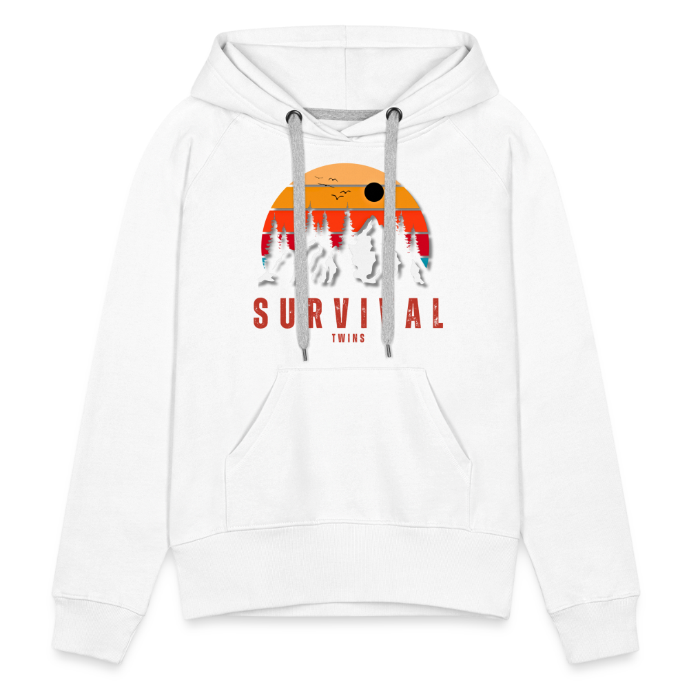 Women’s Premium Hoodie - white