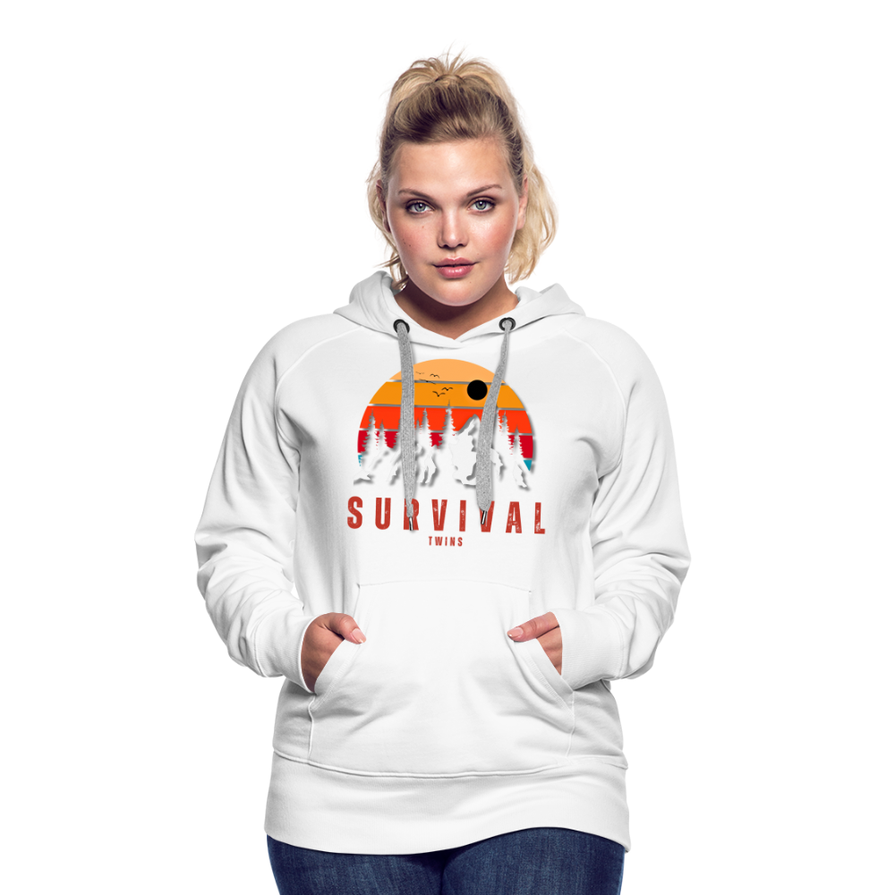 Women’s Premium Hoodie - white