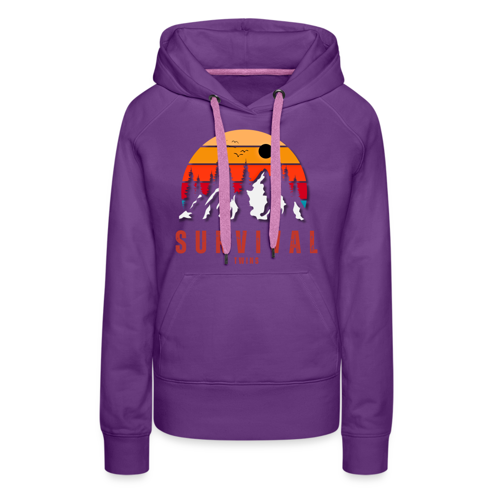 Women’s Premium Hoodie - purple 