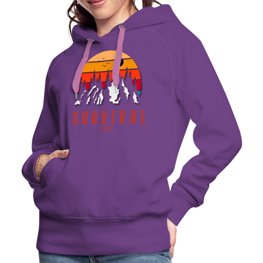 Women’s Premium Hoodie - purple 