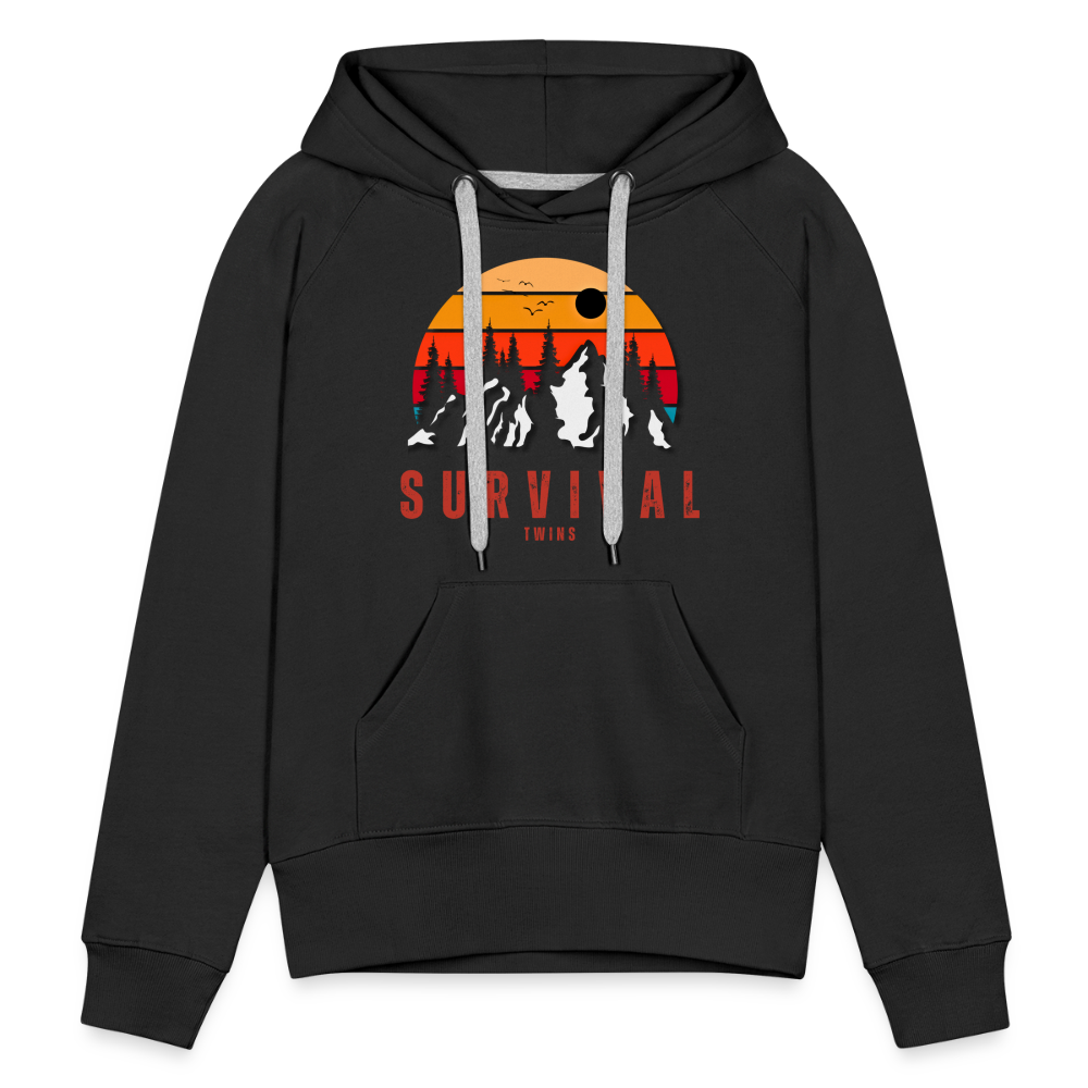 Women’s Premium Hoodie - black