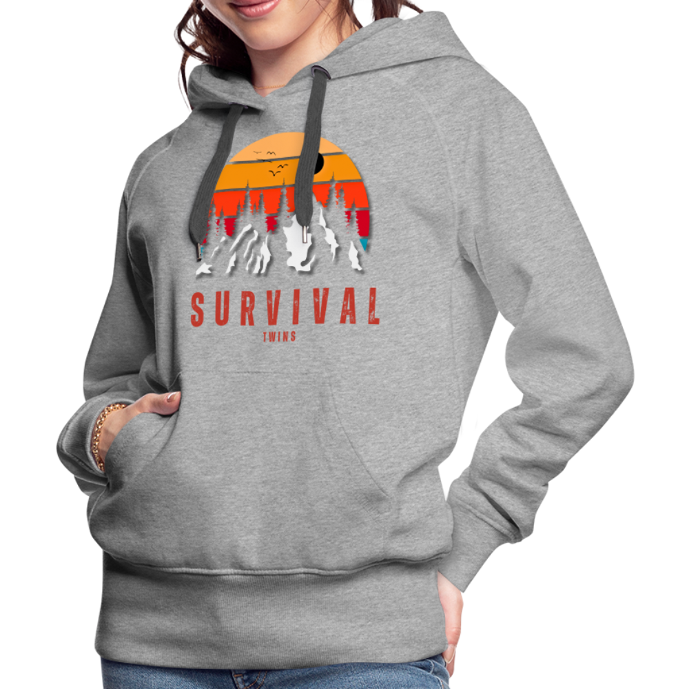 Women’s Premium Hoodie - heather grey