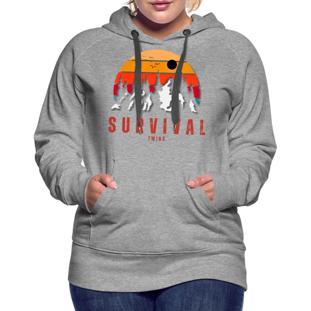 Women’s Premium Hoodie - heather grey