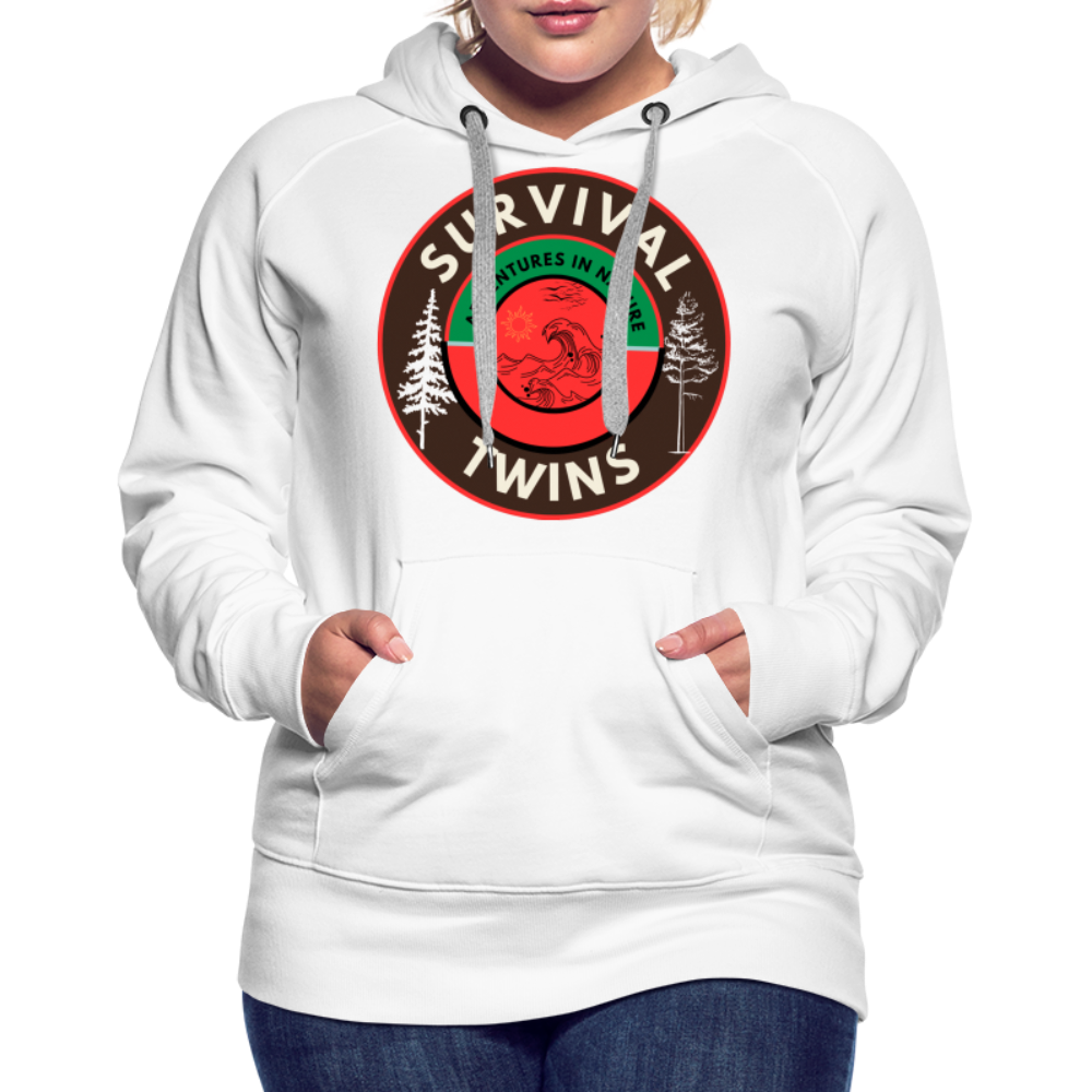 Women’s Premium Hoodie - white