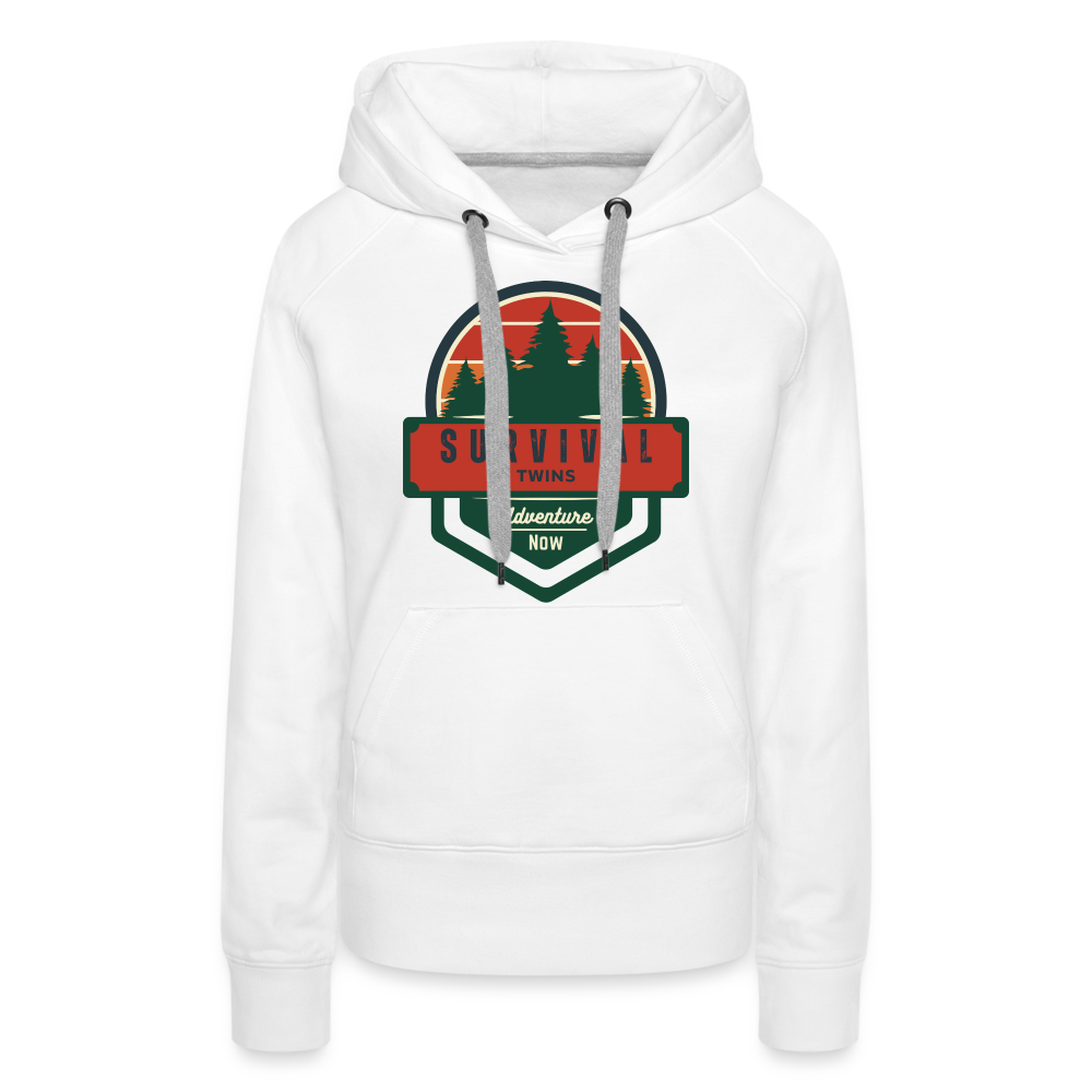 Women’s Premium Hoodie - white