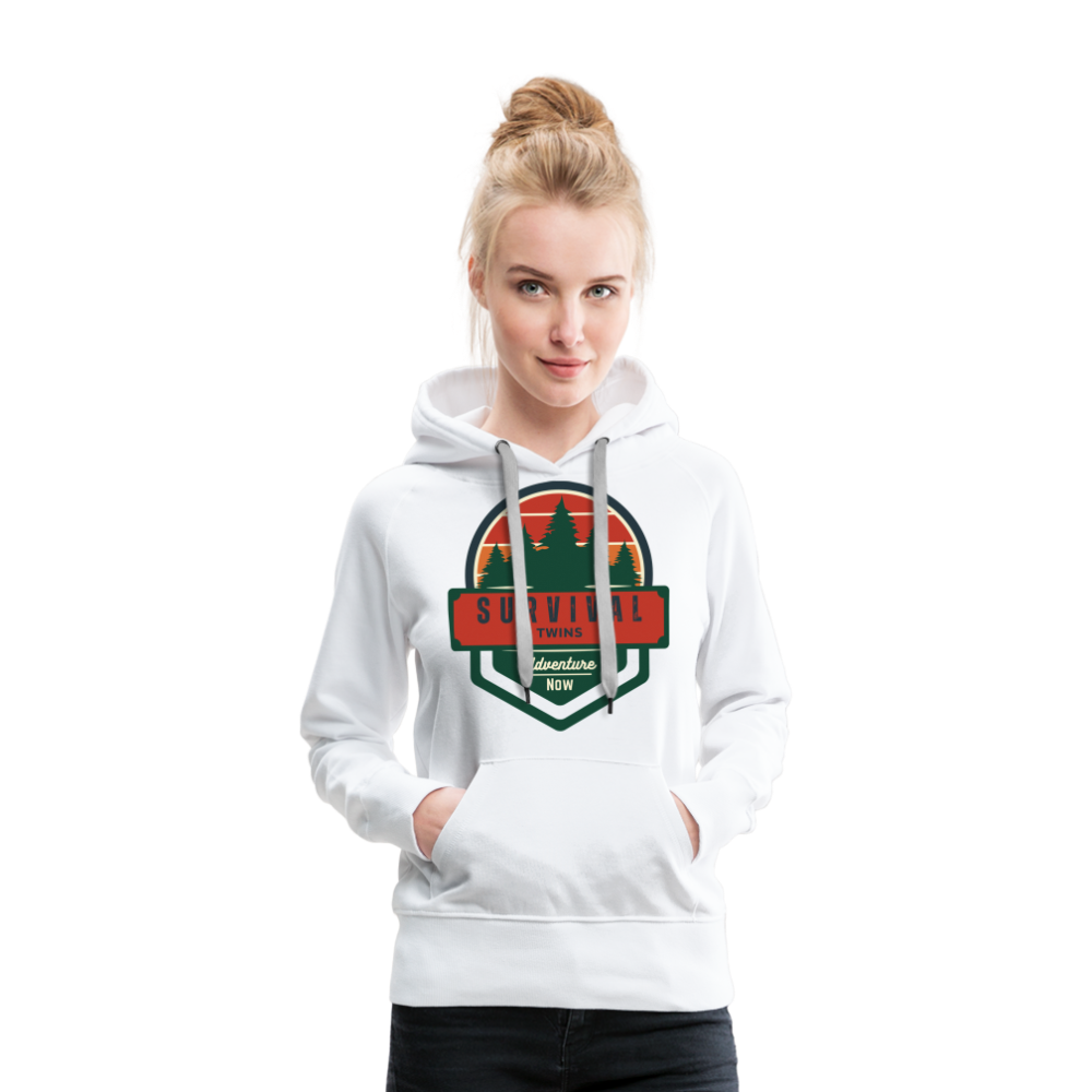 Women’s Premium Hoodie - white