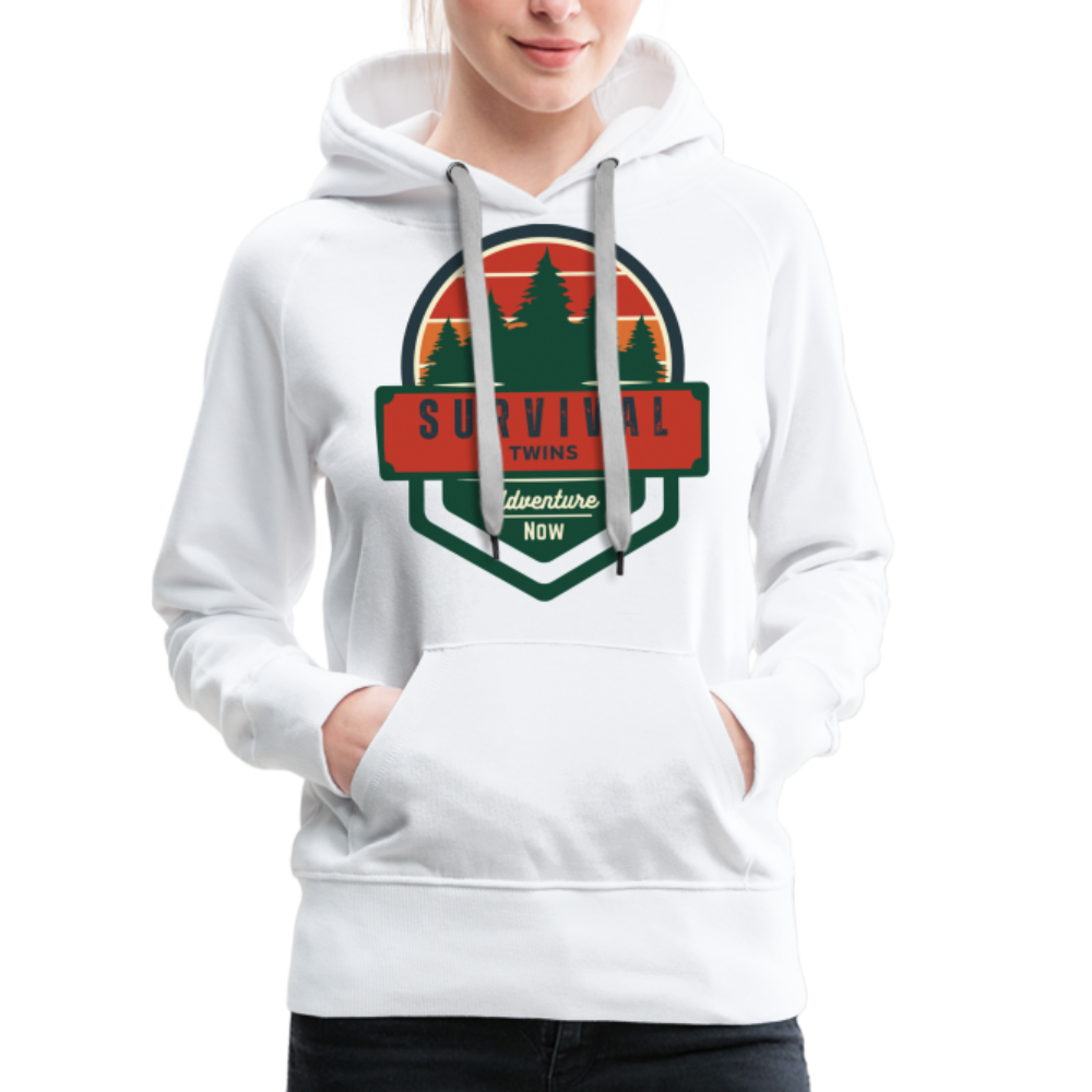 Women’s Premium Hoodie - white