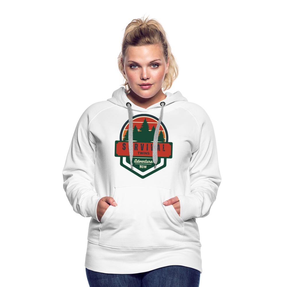 Women’s Premium Hoodie - white