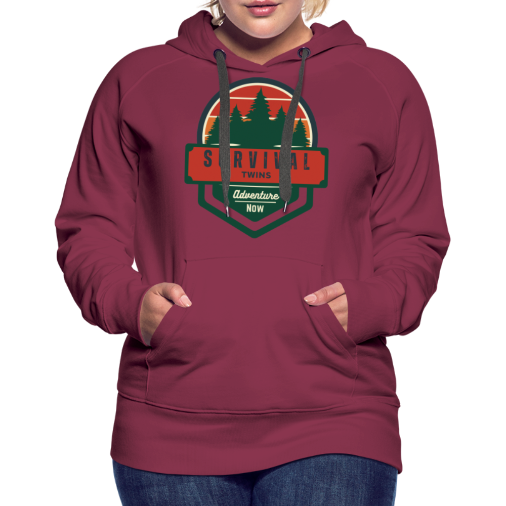 Women’s Premium Hoodie - burgundy