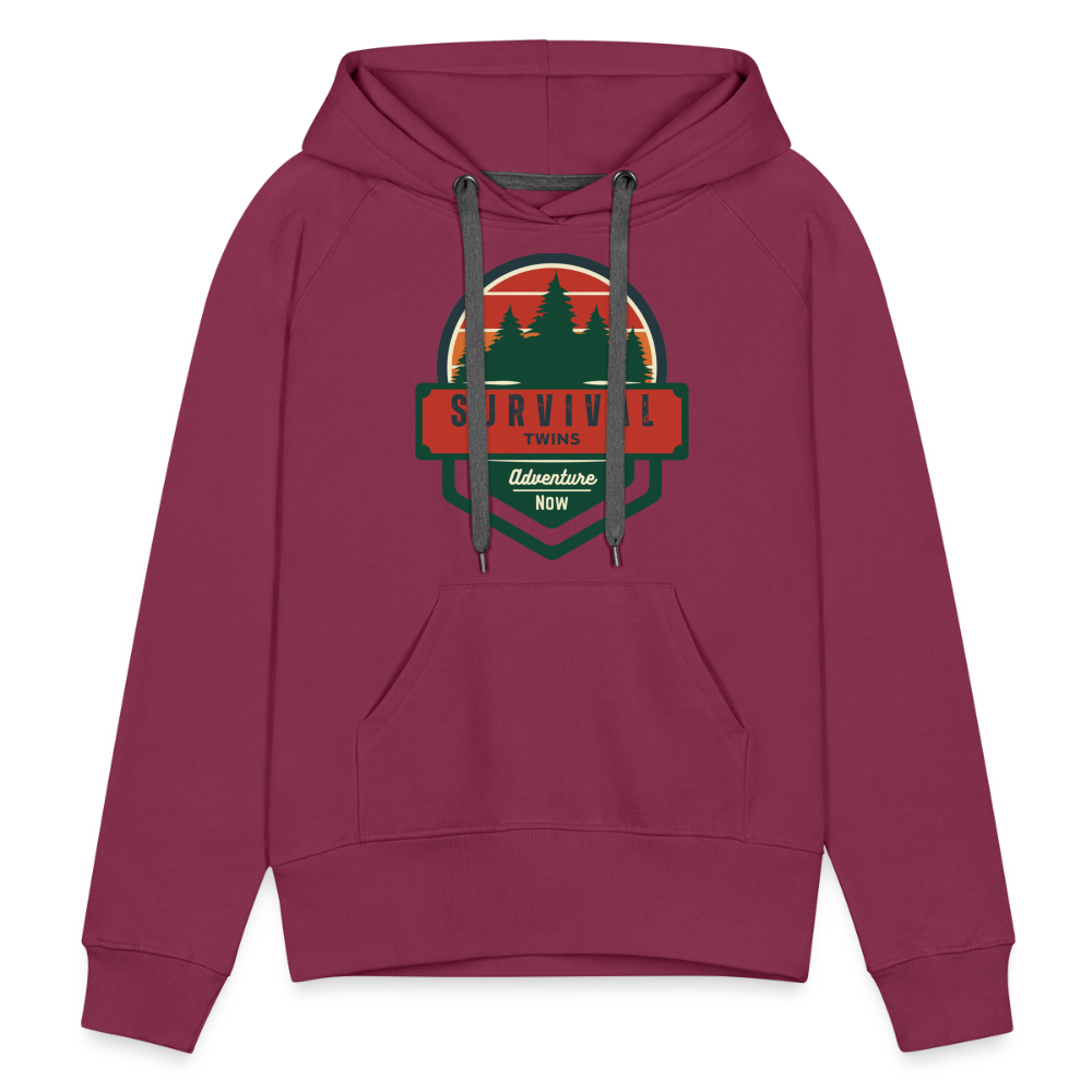 Women’s Premium Hoodie - burgundy