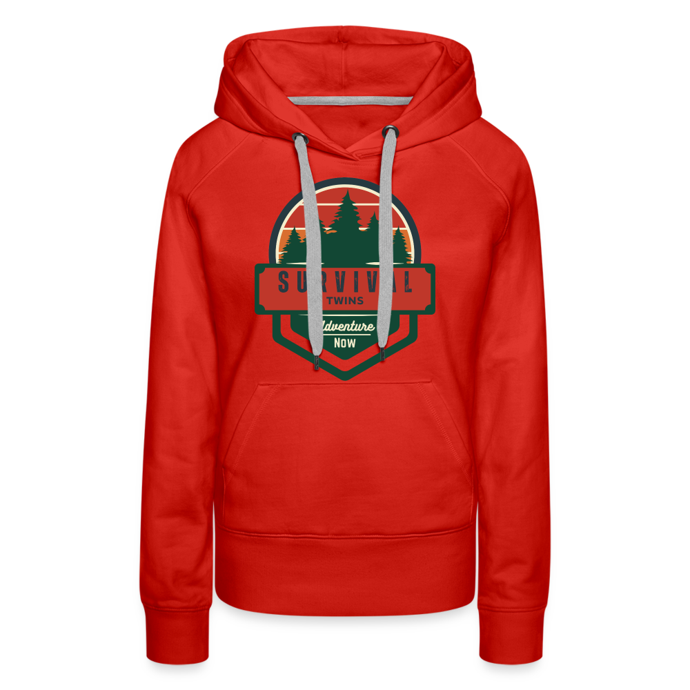 Women’s Premium Hoodie - red