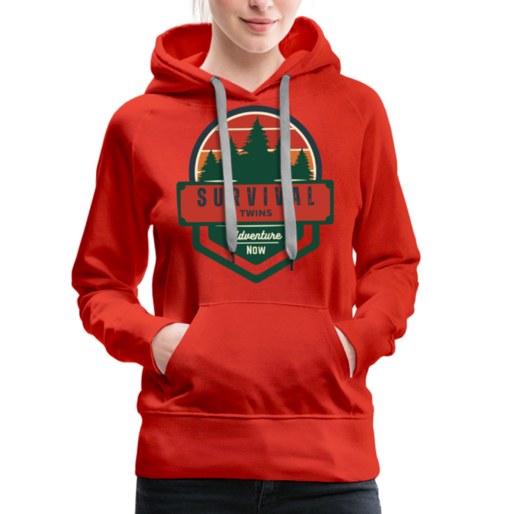 Women’s Premium Hoodie - red