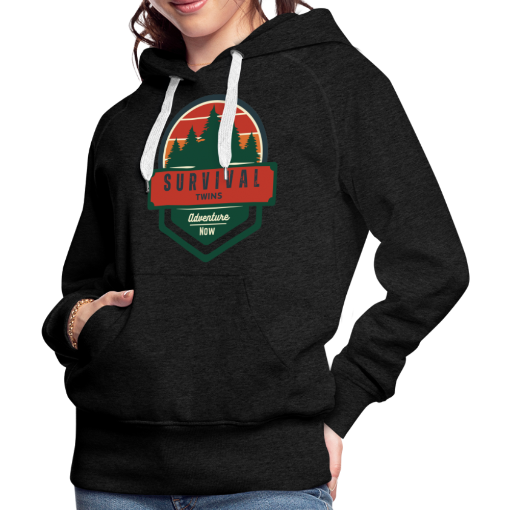 Women’s Premium Hoodie - charcoal grey