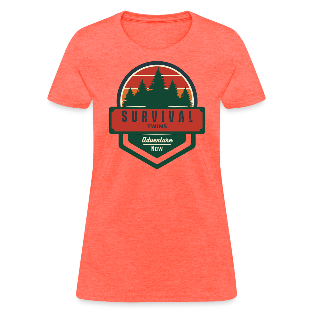 Women's T-Shirt - heather coral