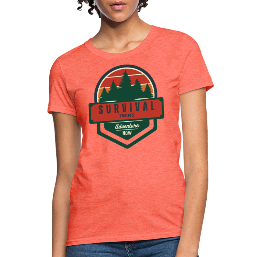 Women's T-Shirt - heather coral